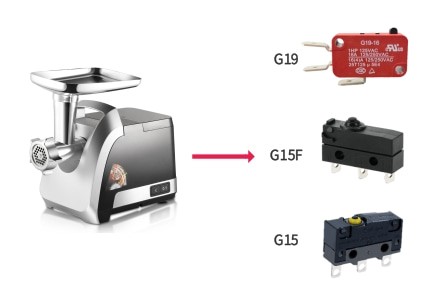 新利18是什么平台|专为绞肉机打造的微动开关解决方案 新利18是什么平台|专为绞肉机打造的微动开关解决方案