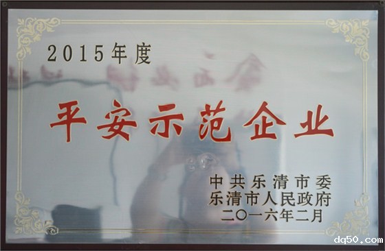 dq50平安示范企业