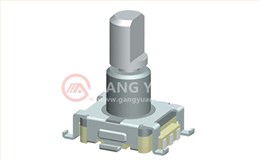 GE11按压开关贴片式车载编码器