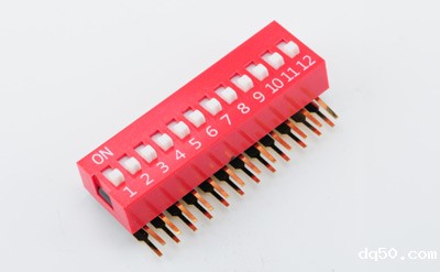 dq50超薄长寿命拨码开关